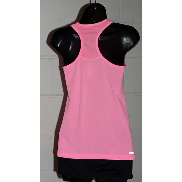Danskin Now Pink Workout Activewear Racerback Tank Top Athletic Shirt XSmall - Picture 2 of 3